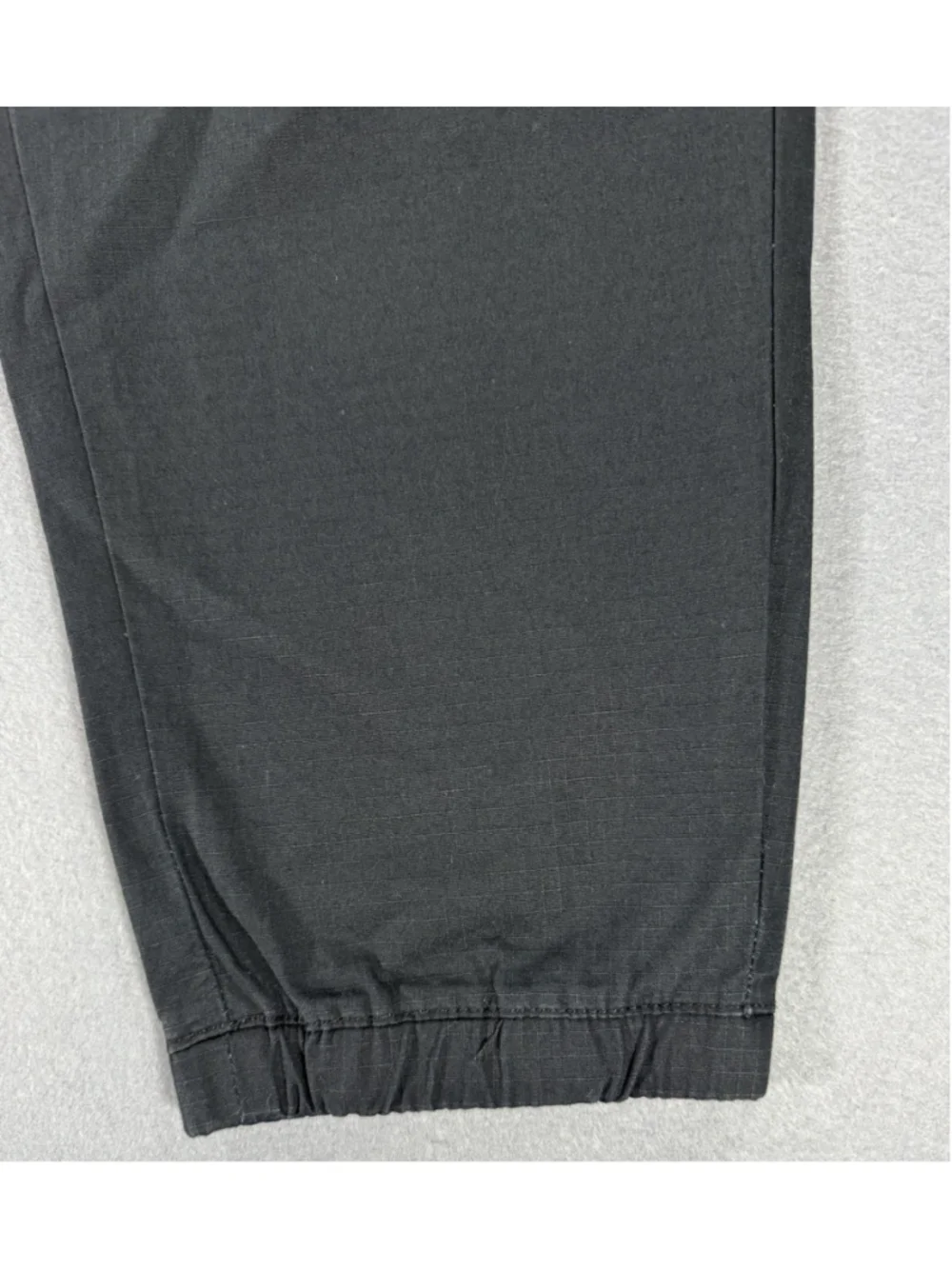 True Religion Jet Black Ripstop Jogger XL with Hook and Loop Pockets
